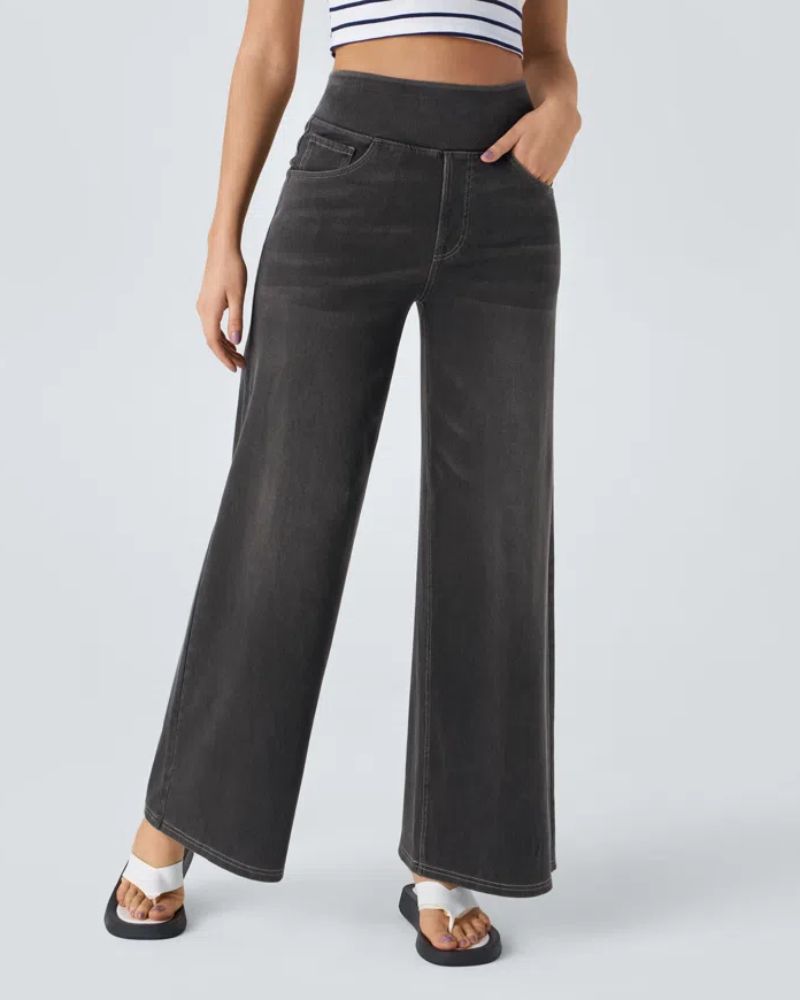 Ainsley - Comfortabele Wijdere Jeans
