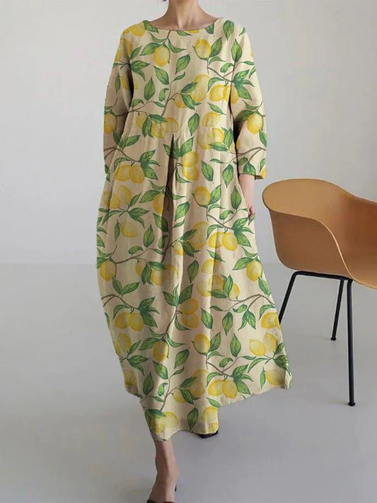 SOPHIE - CITROENBOOM MIDI JURK