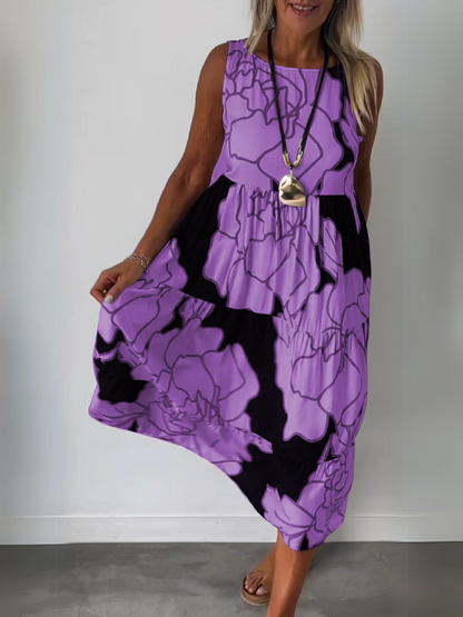 Breezy Day - Mouwloze Lente Jurk
