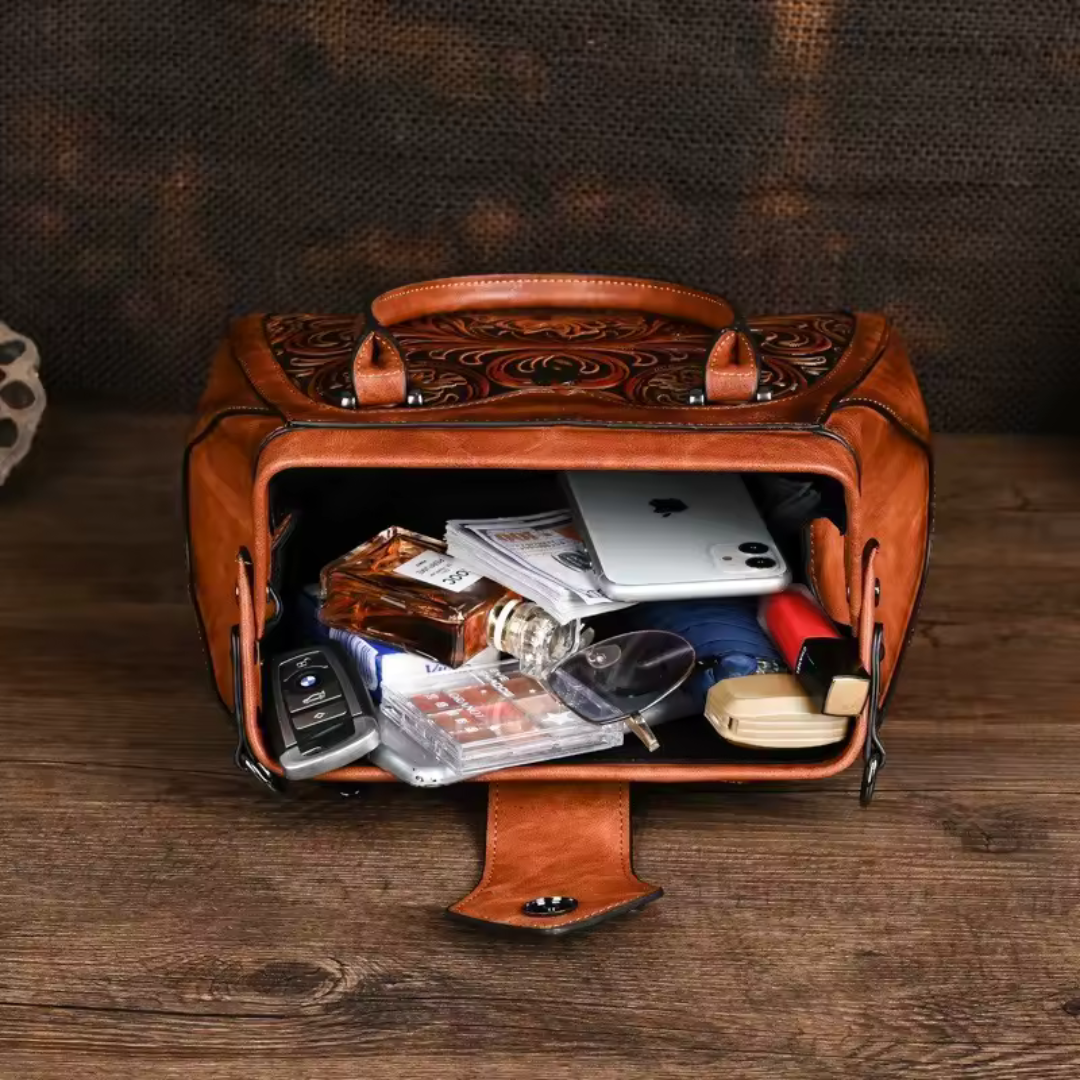 Florina - Elegante Leren Handtas