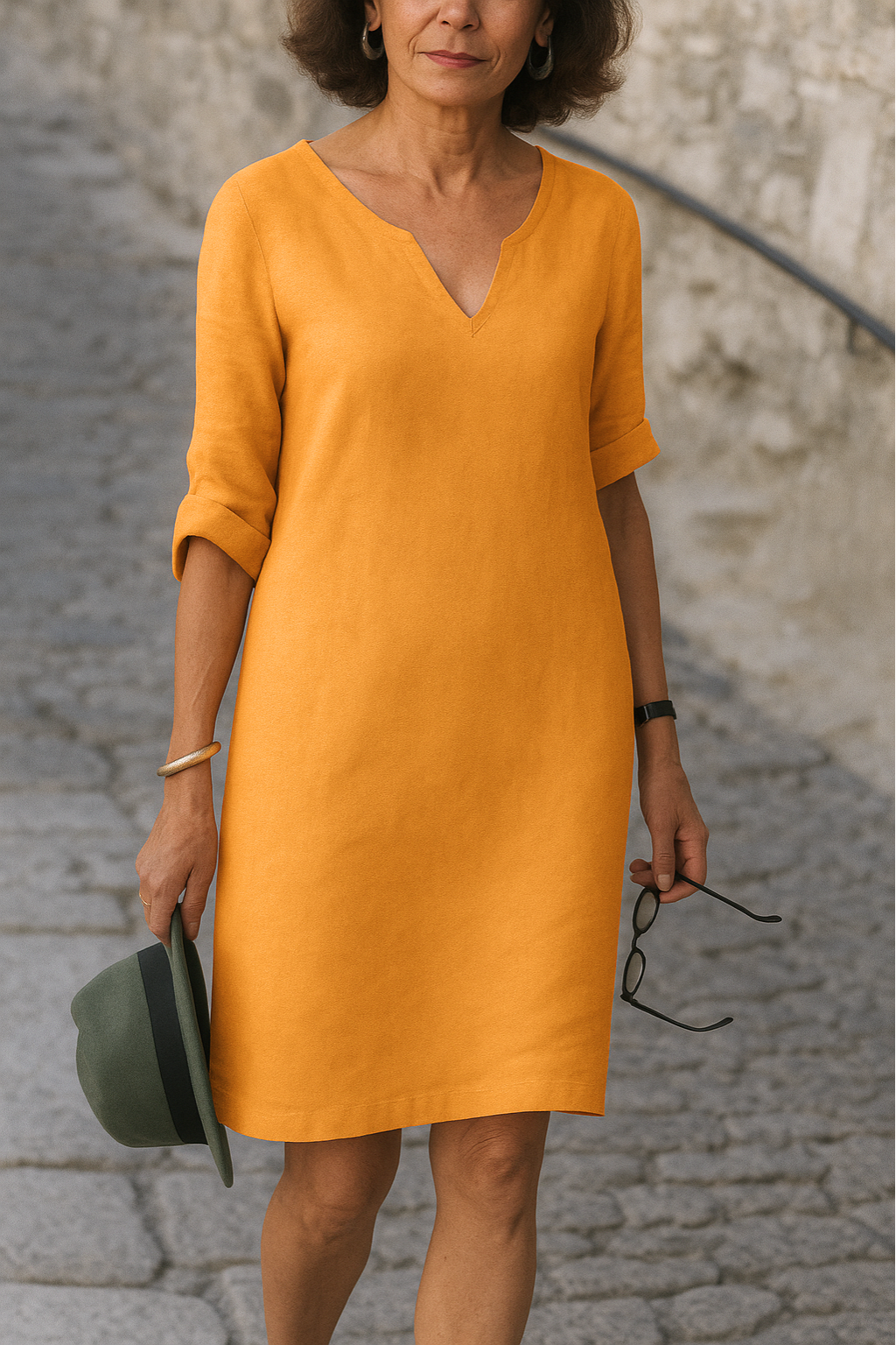LISETTE | Elegante Jurk met V-hals