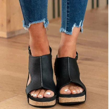 Nicole - Comfortabele Zomer Sleehaksandalen
