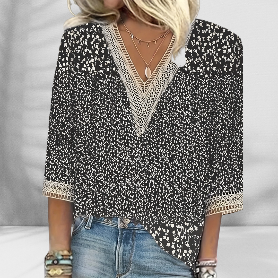 Alis - Elegant Boho Blouse