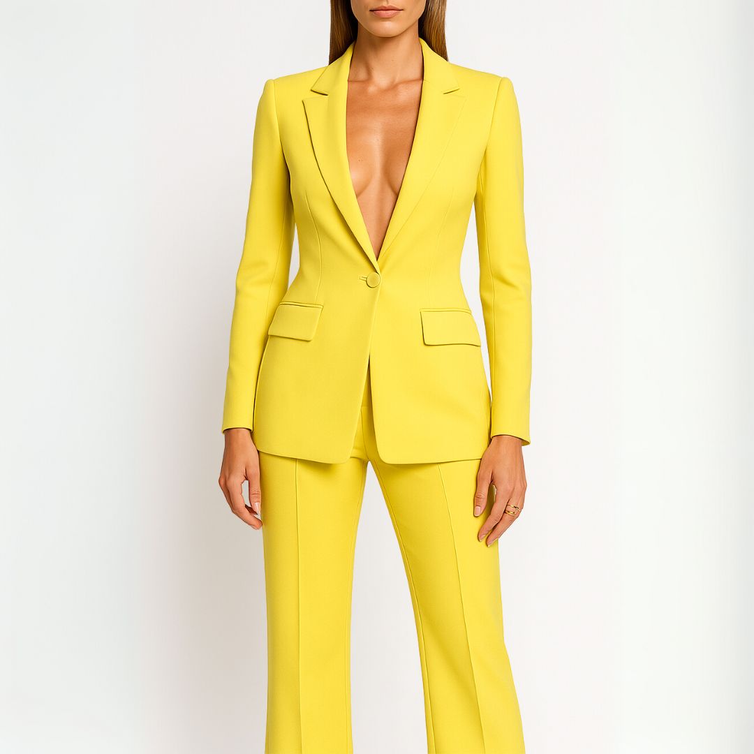 Ava - Op maat gemaakte Blazer & Broek Set