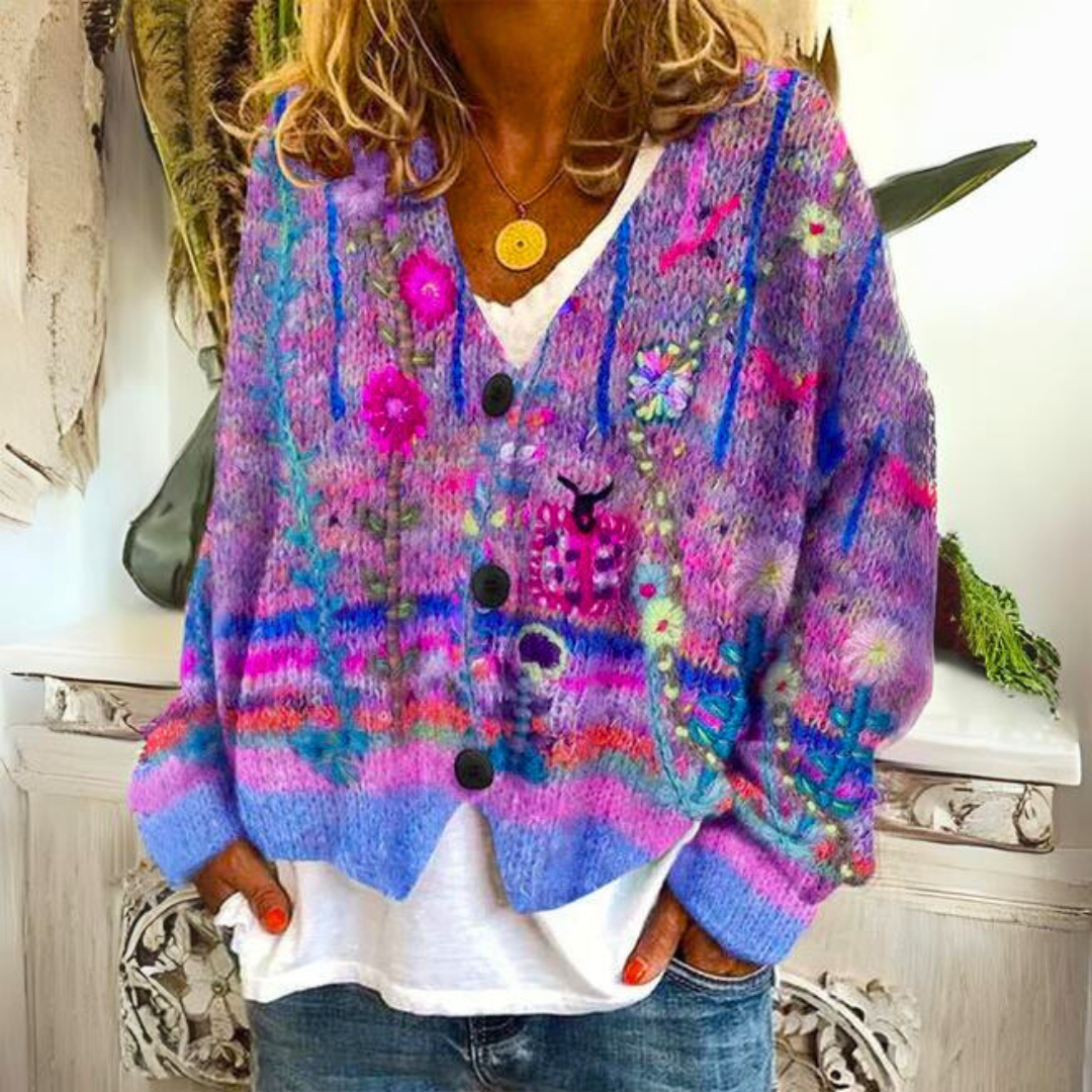 Élodie - Vrolijke Zomer Gilet