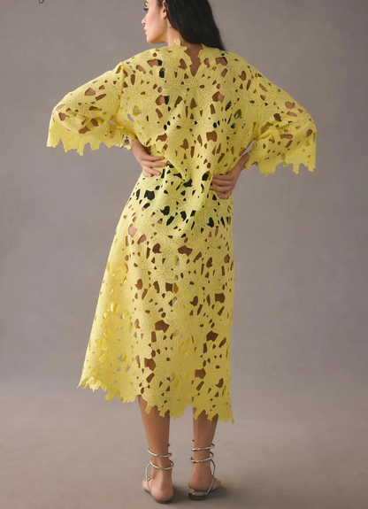 Lourdes - Elegante Lente Jurk