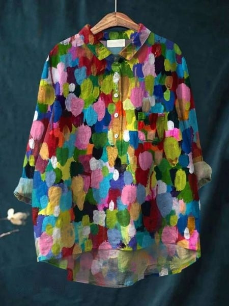 Julia - Elegante Blouse met Bloemenmotief