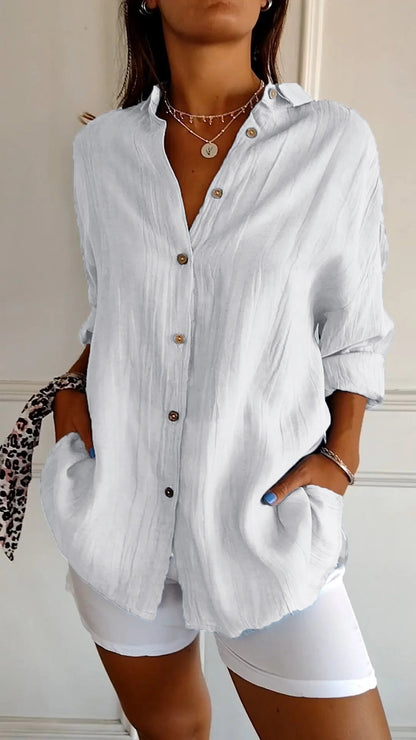 Krisha - Elegant Oversized Blouse