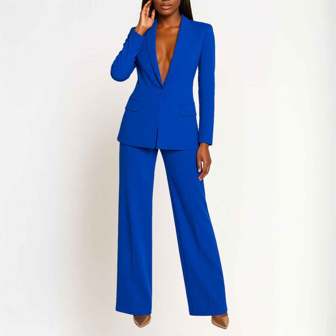 Ava - Op maat gemaakte Blazer & Broek Set