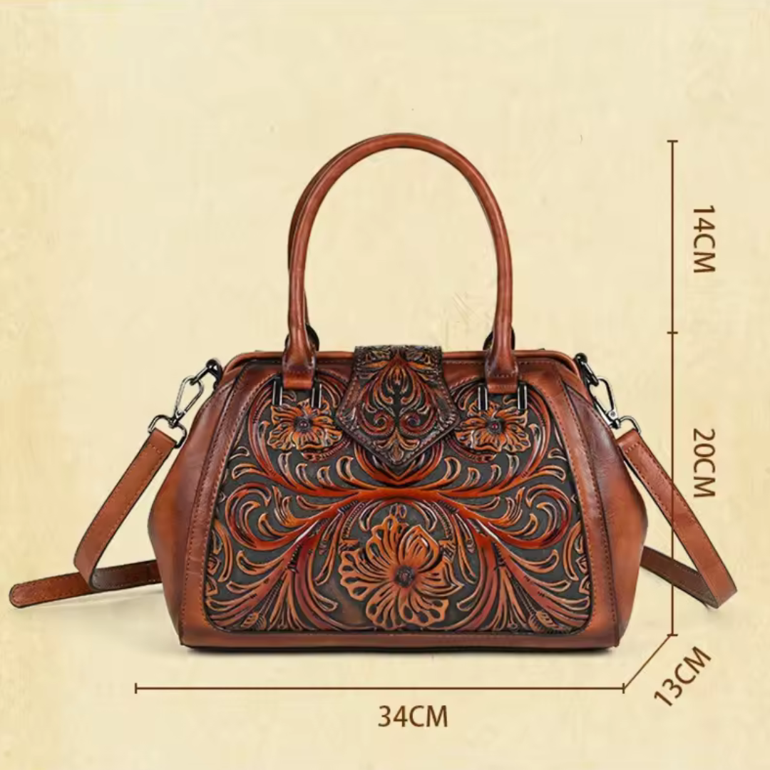 Florina - Elegante Leren Handtas