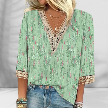 Alis - Elegant Boho Blouse