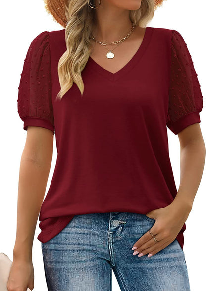 Élise - Relaxed V-Neck Top