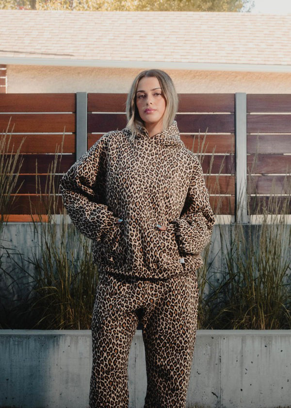 Noémie - Chic Luipaard Hoodie