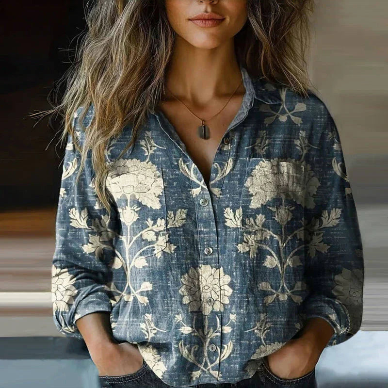 Valentina - Elegant Vintage Blouse