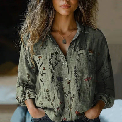Valentina - Elegant Vintage Blouse