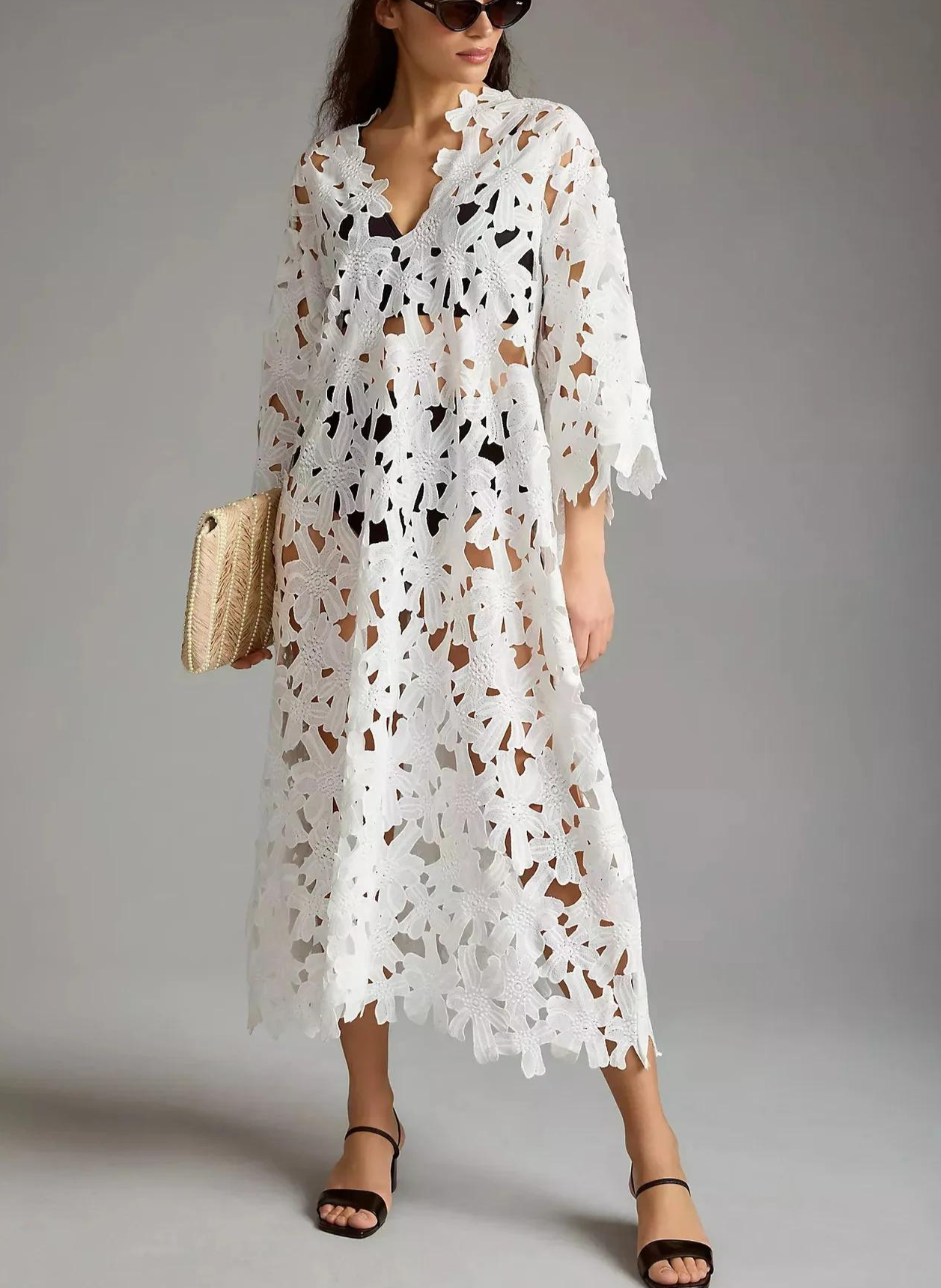 Lourdes - Elegante Lente Jurk