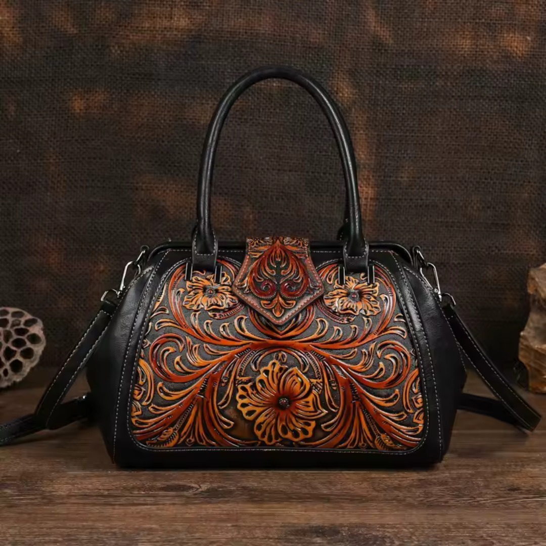 Florina - Elegante Leren Handtas