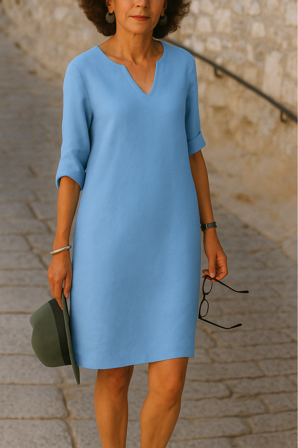 LISETTE | Elegante Jurk met V-hals