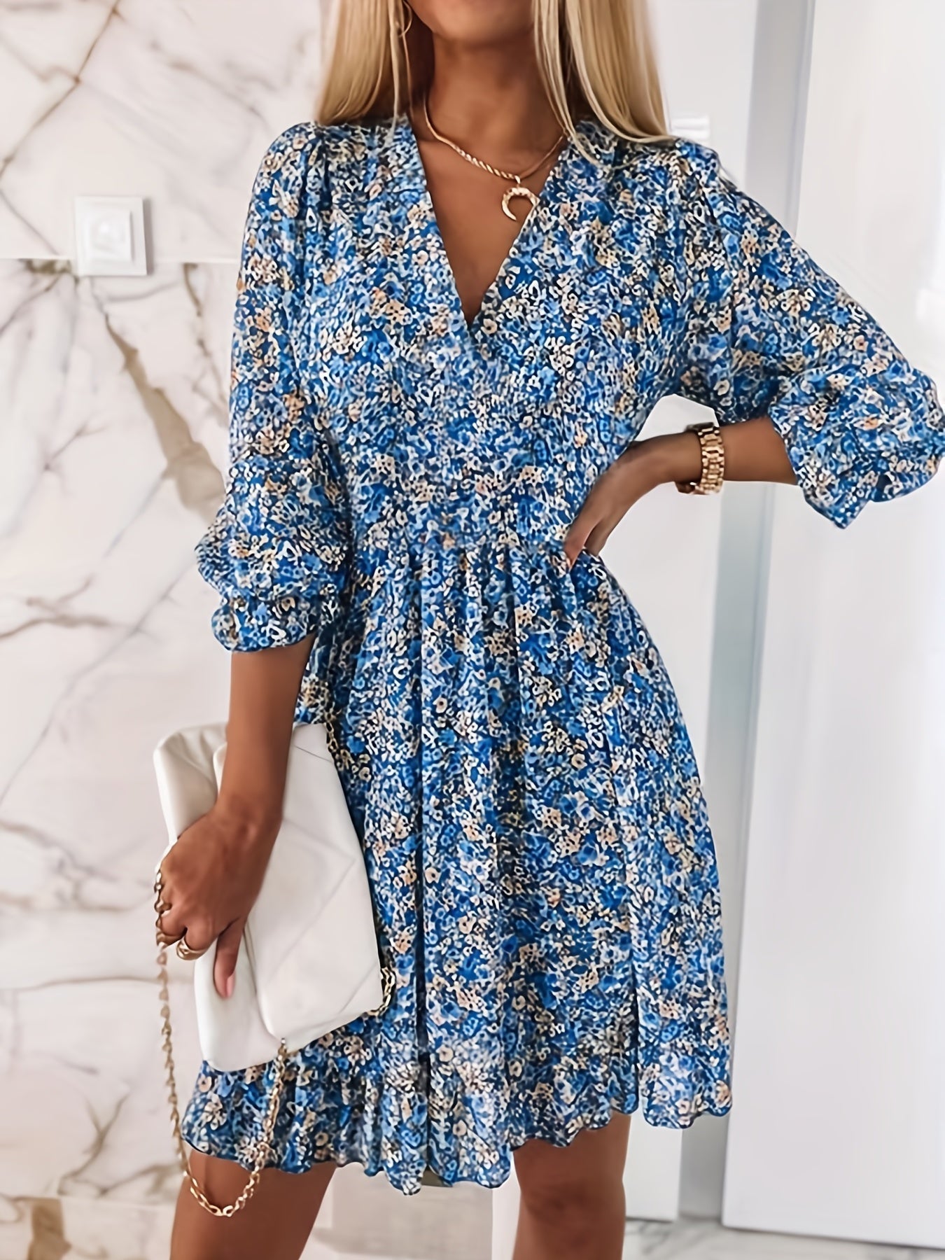 Alina - Elegante Lente Jurk