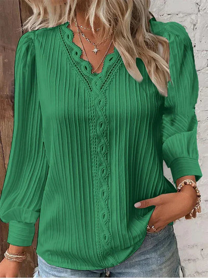 Emma - Elegant Lace Blouse