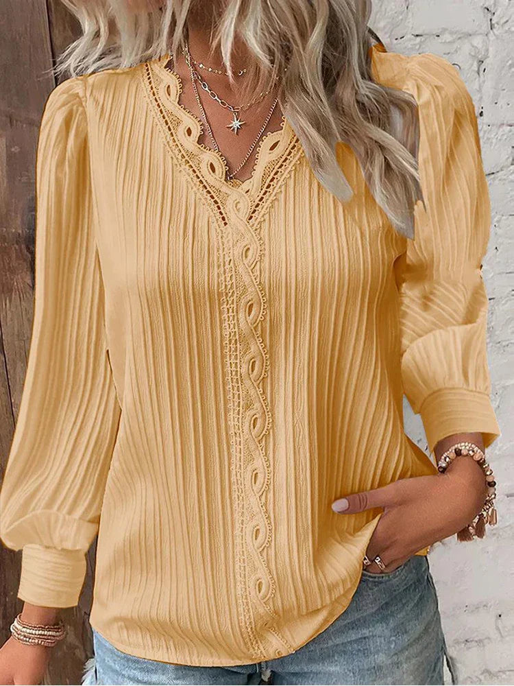 Emma - Elegant Lace Blouse