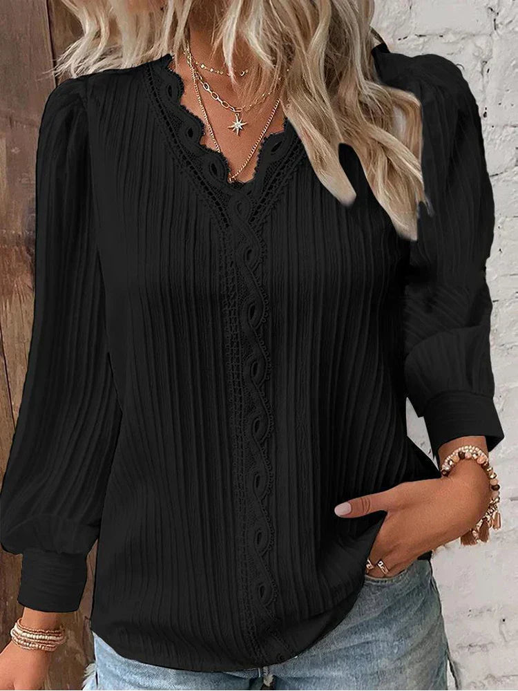 Emma - Elegant Lace Blouse