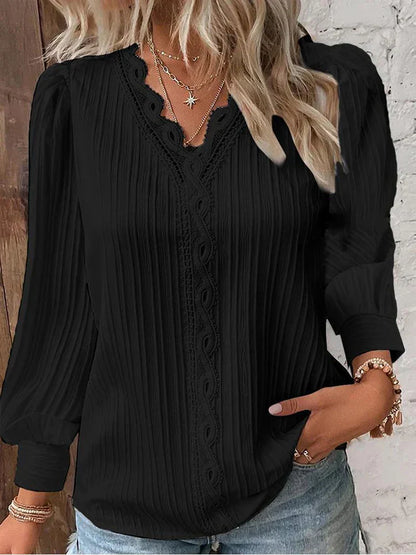 Emma - Elegant Lace Blouse