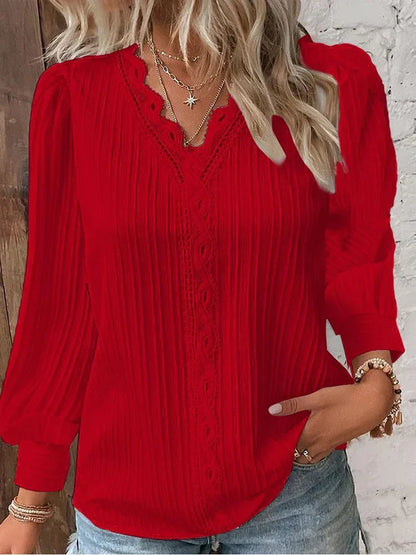 Emma - Elegant Lace Blouse