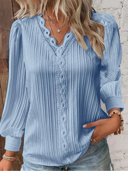 Emma - Elegant Lace Blouse
