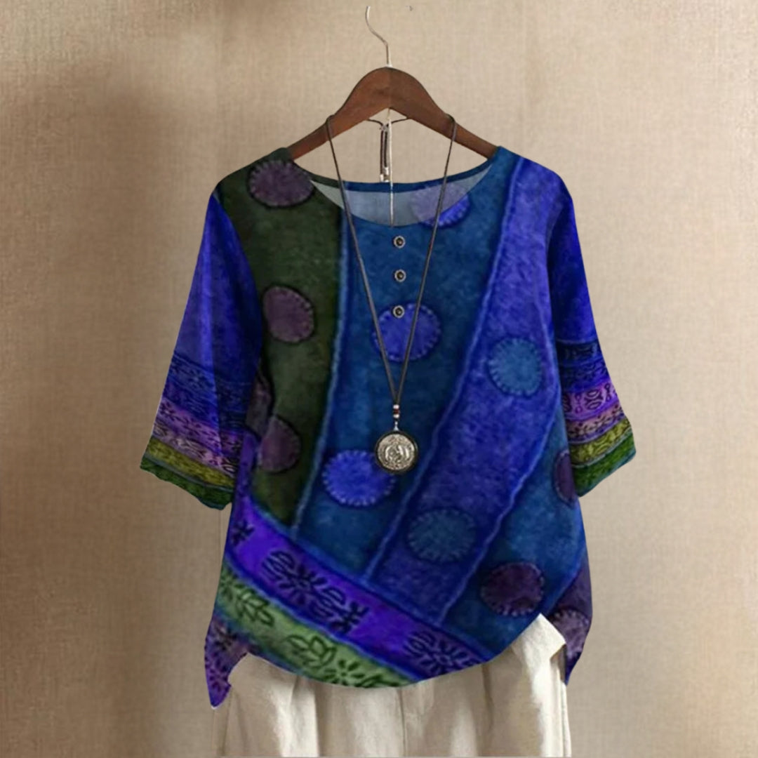 Anny - Stylish and Comfortable Artistic Top