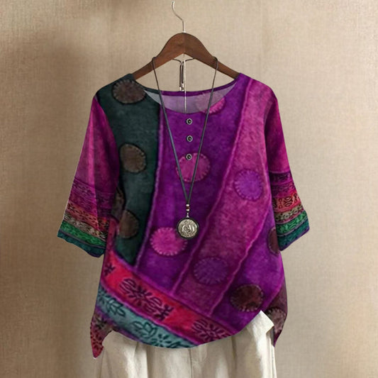 Anny - Stylish and Comfortable Artistic Top