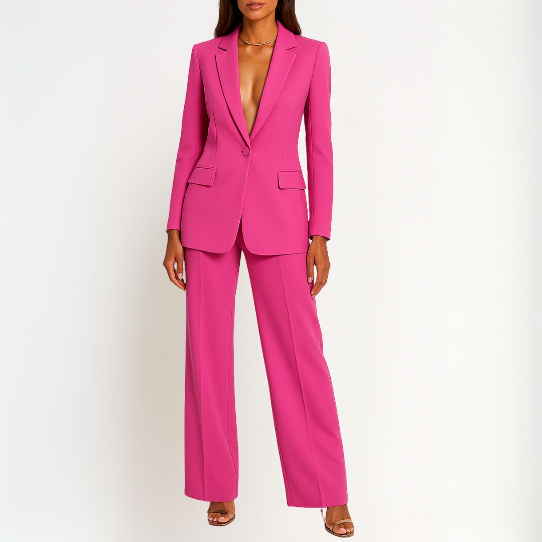 Ava - Op maat gemaakte Blazer & Broek Set
