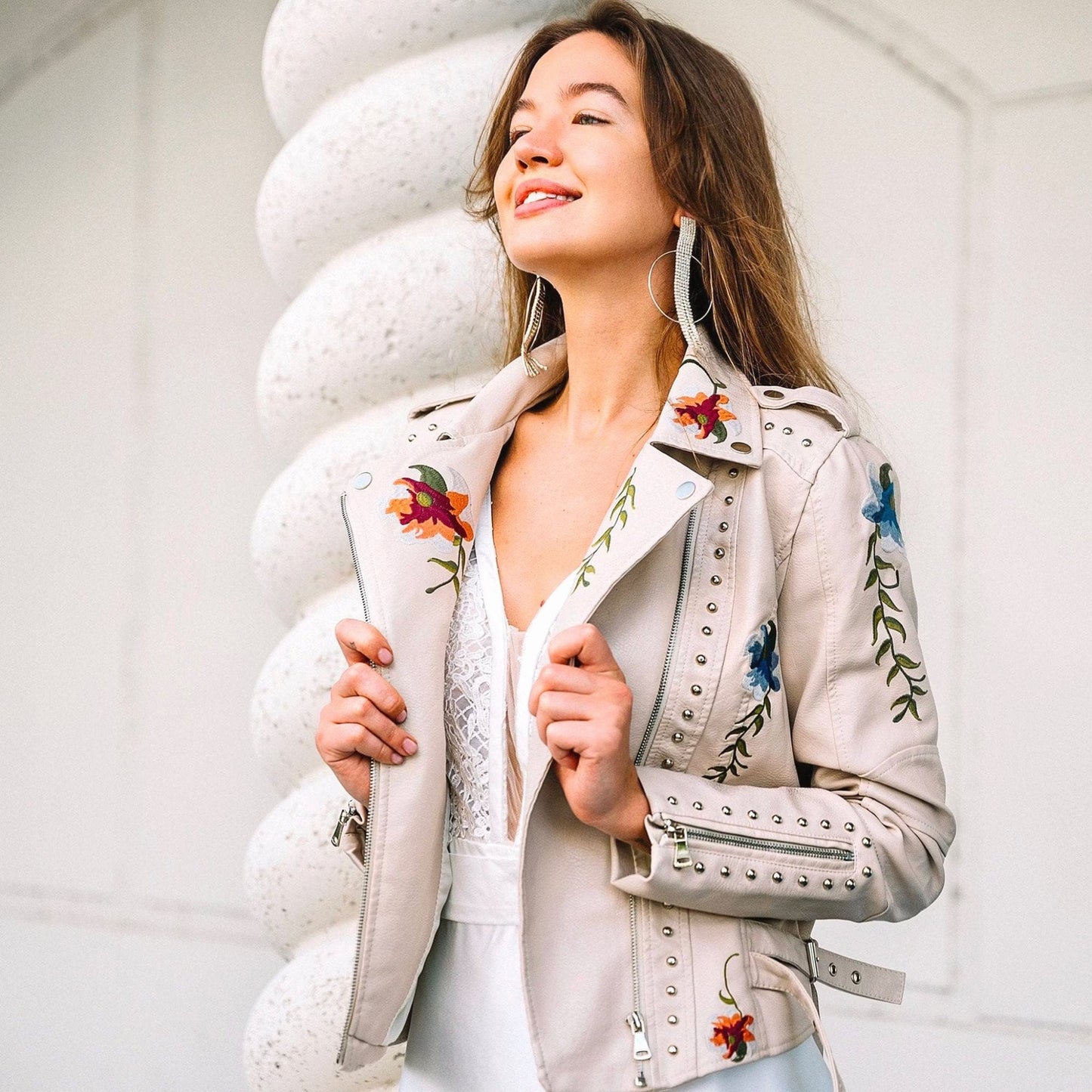 Livia - Vintage Bloemenjack Voor Zomer
