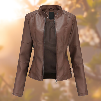 Amora - Luxe Leren Jas
