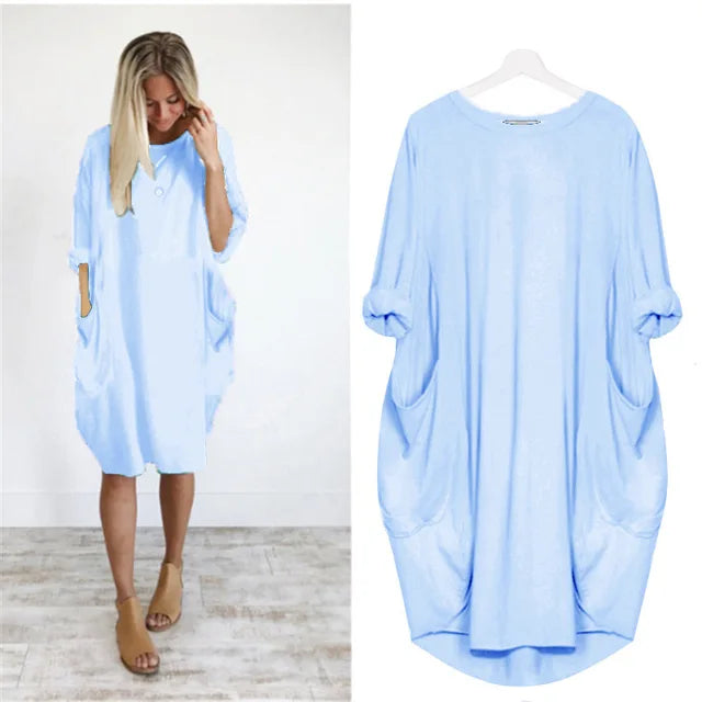 Amanda - Comfortabele Lente Jurk