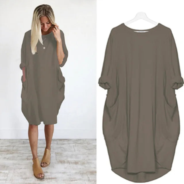 Amanda - Comfortabele Lente Jurk