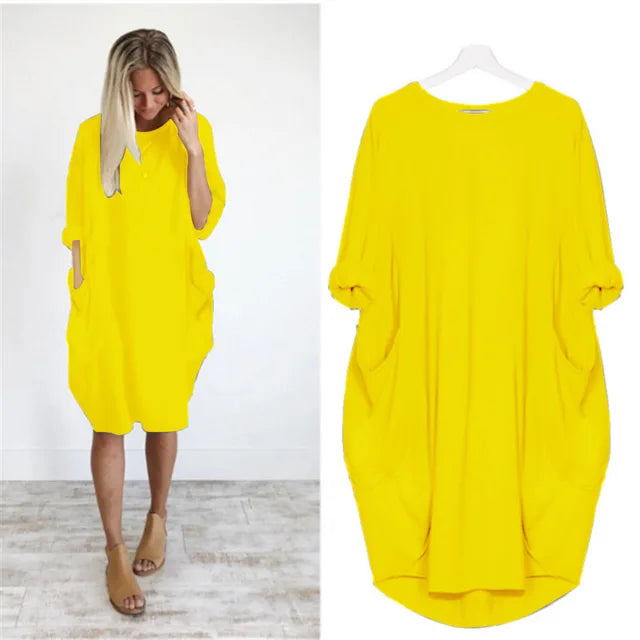 Amanda - Comfortabele Lente Jurk