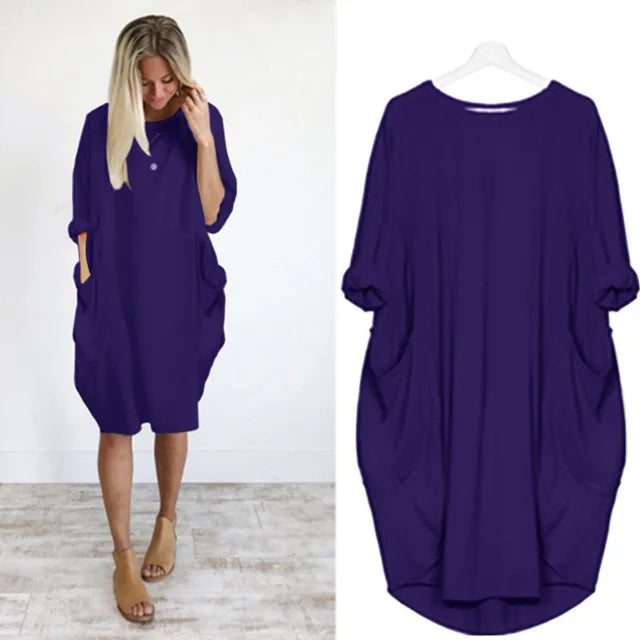 Amanda - Comfortabele Lente Jurk