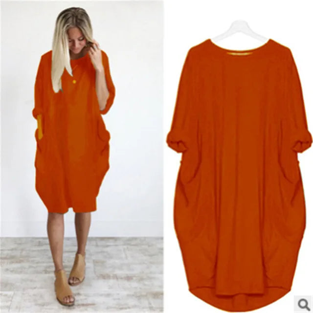Amanda - Comfortabele Lente Jurk