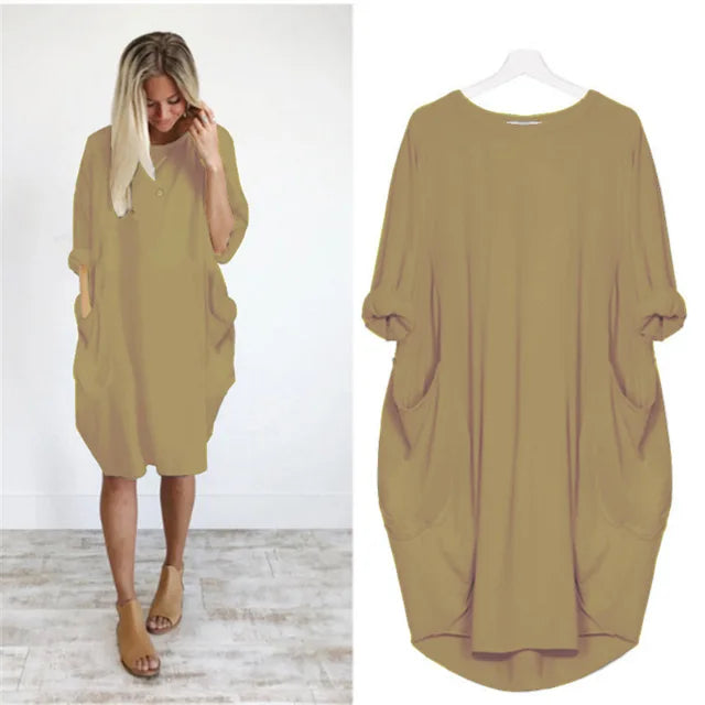 Amanda - Comfortabele Lente Jurk