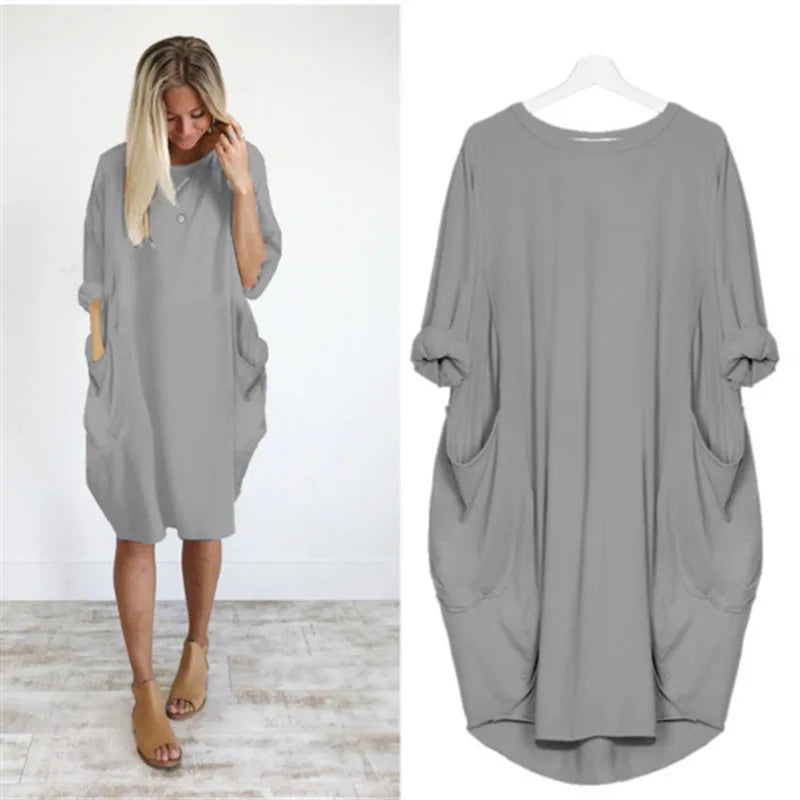 Amanda - Comfortabele Lente Jurk