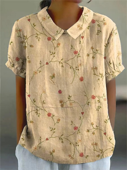 Sofia - Stijlvolle Bloemenblouse