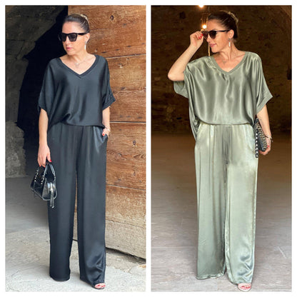 Pauline - Luxe Satijnen Set