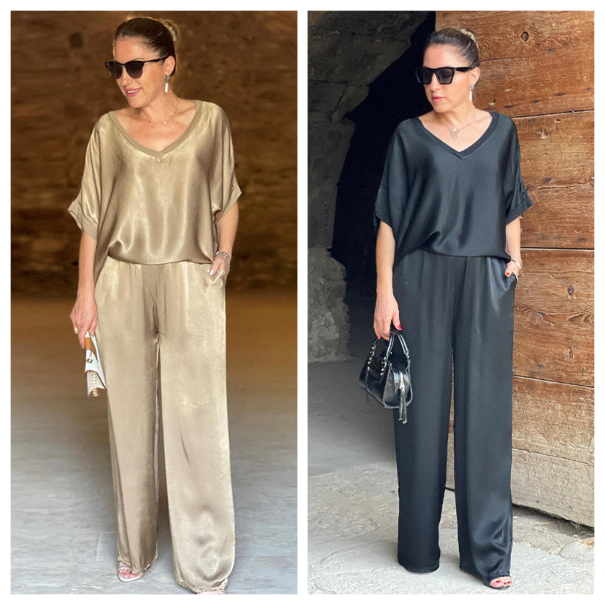 Pauline - Luxe Satijnen Set