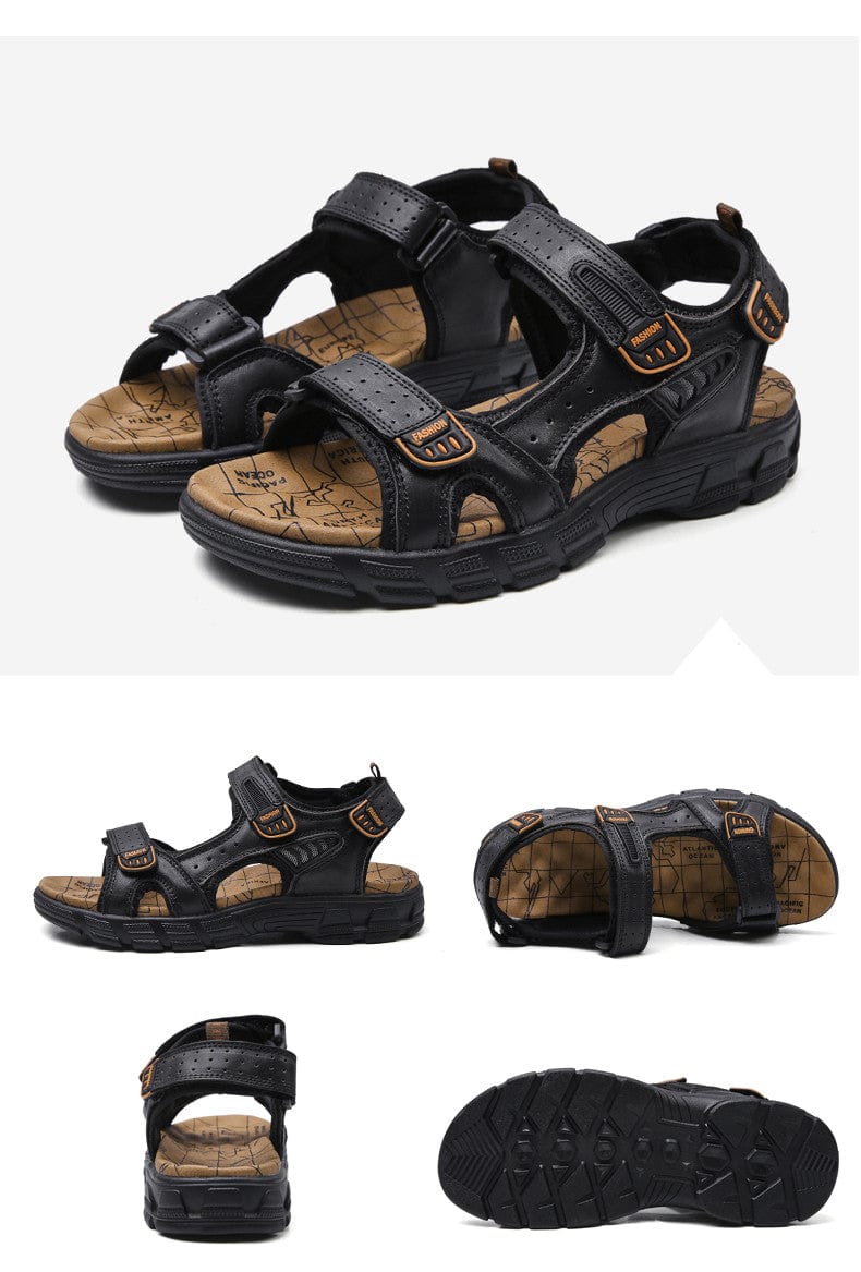 Laurent - Comfortabele Lente Sandalen