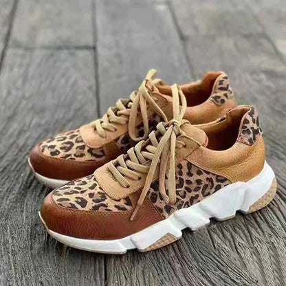 Femke - Trendy Luipaard Sneakers