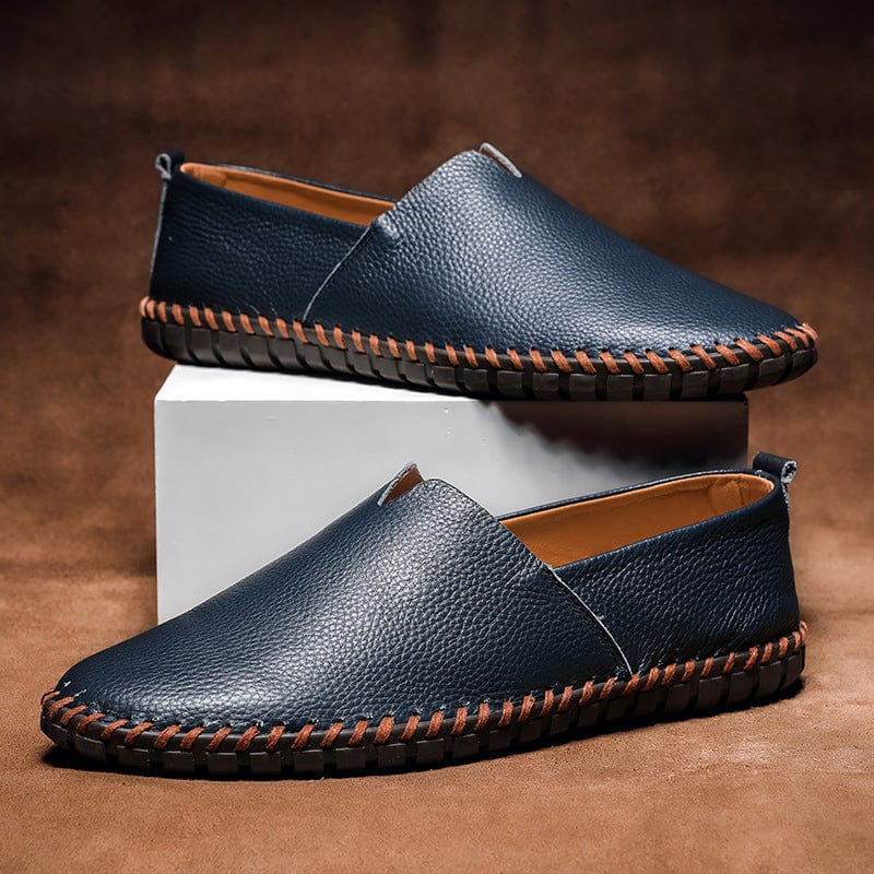 Monaco - Comfortabele Leren Espadrilles
