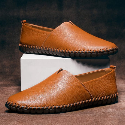 Monaco - Comfortabele Leren Espadrilles