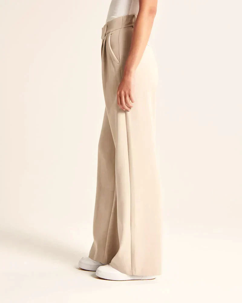 Sophie - Elegante Wijde Pantalon