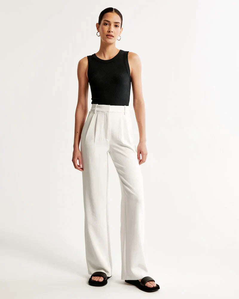 Sophie - Elegante Wijde Pantalon
